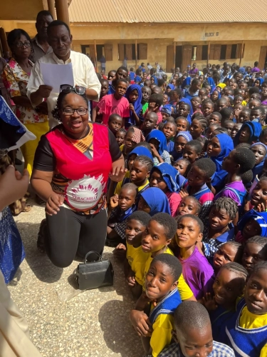 Eunistar Nigerian women and children charity outreach gallery image