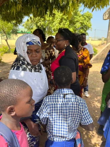 Eunistar Nigerian women and children charity outreach gallery image