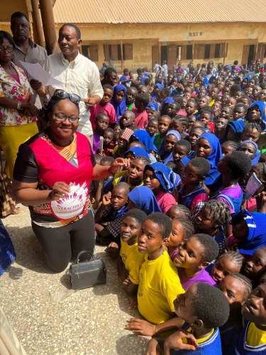 Eunistar Nigerian women and children charity outreach gallery image