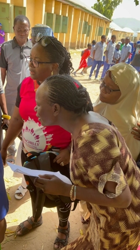 Eunistar Nigerian women and children charity outreach gallery image