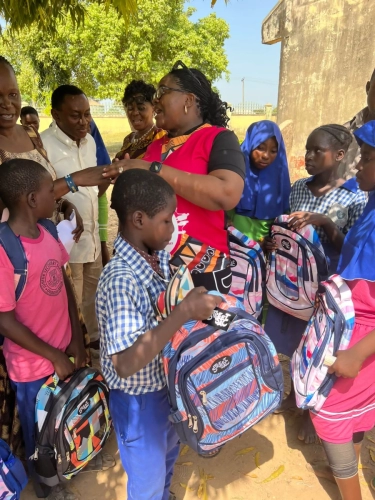 Eunistar Nigerian women and children charity outreach gallery image