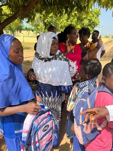 Eunistar Nigerian women and children charity outreach gallery image