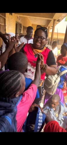 Eunistar Nigerian women and children charity outreach gallery image