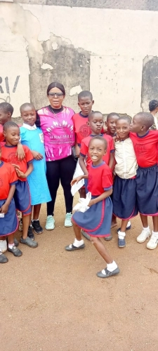 Eunistar Nigerian women and children charity outreach gallery image