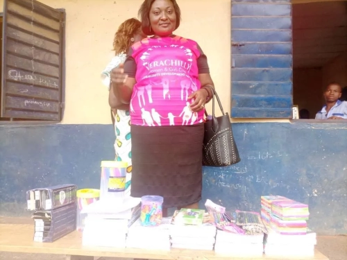 Eunistar Nigerian women and children charity outreach gallery image